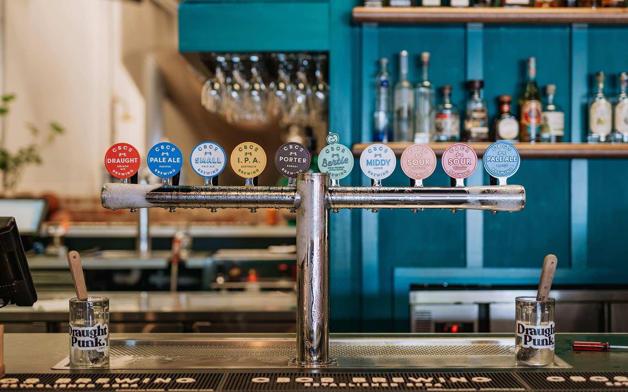 photo of CBCo beer taps